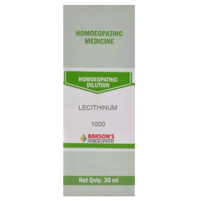 Bakson's Homeopathy Lecithinum Dilution 1000 CH - Classic Derma