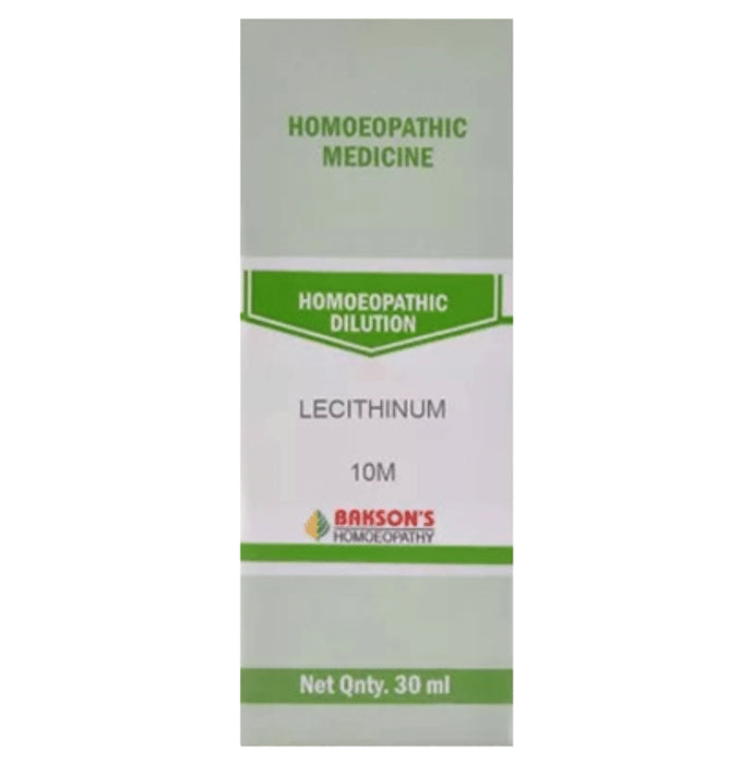Bakson's Homeopathy Lecithinum Dilution 10M - Classic Derma