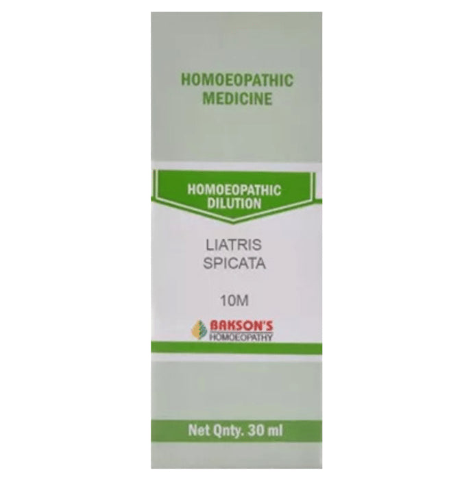 Bakson's Homeopathy Liatris Spicata Dilution 10M - Classic Derma