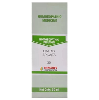Bakson's Homeopathy Liatris Spicata Dilution 30 - Classic Derma