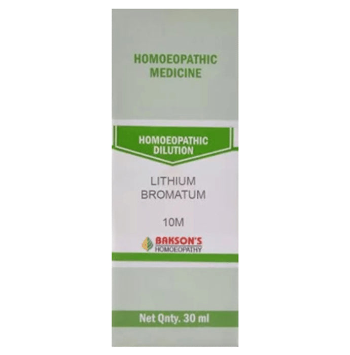 Bakson's Homeopathy Lithium Bromatum Dilution 10M - Classic Derma