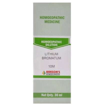 Bakson's Homeopathy Lithium Bromatum Dilution 10M - Classic Derma