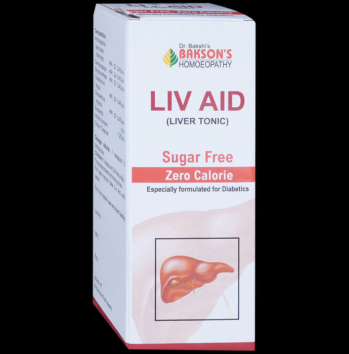Bakson's Homeopathy Liv Aid Liver Tonic Sugar Free