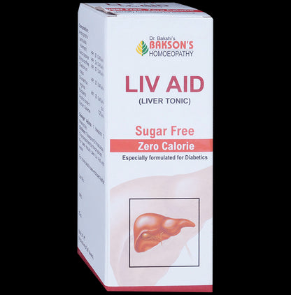 Bakson's Homeopathy Liv Aid Liver Tonic Sugar Free