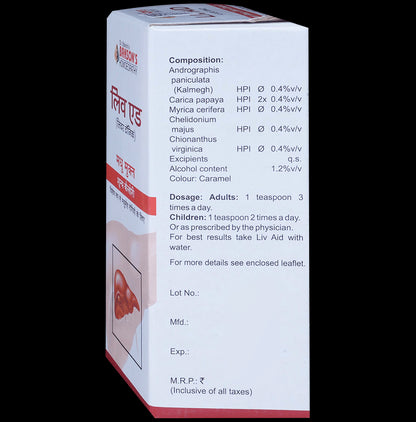 Bakson's Homeopathy Liv Aid Liver Tonic Sugar Free