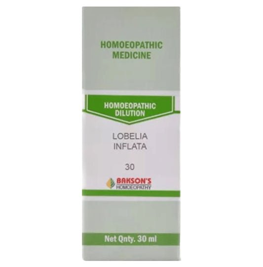 Bakson's Homeopathy Lobelia Inflata Dilution 30 - Classic Derma