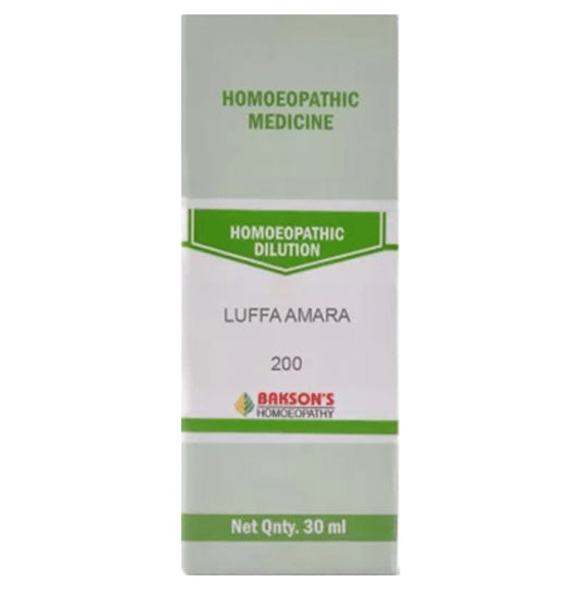 Bakson's Homeopathy Luffa Amara Dilution 200 - Classic Derma