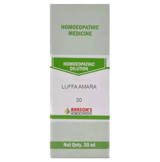 Bakson's Homeopathy Luffa Amara Dilution 30 - Classic Derma