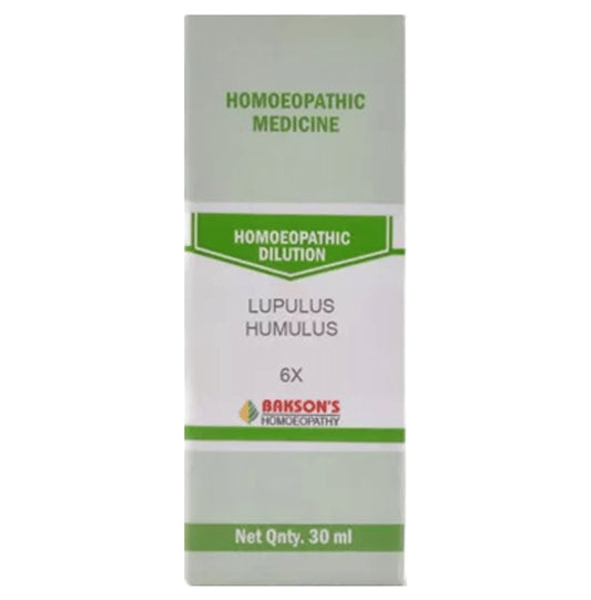 Bakson's Homeopathy Lupulus Humulus Dilution 6X - Classic Derma