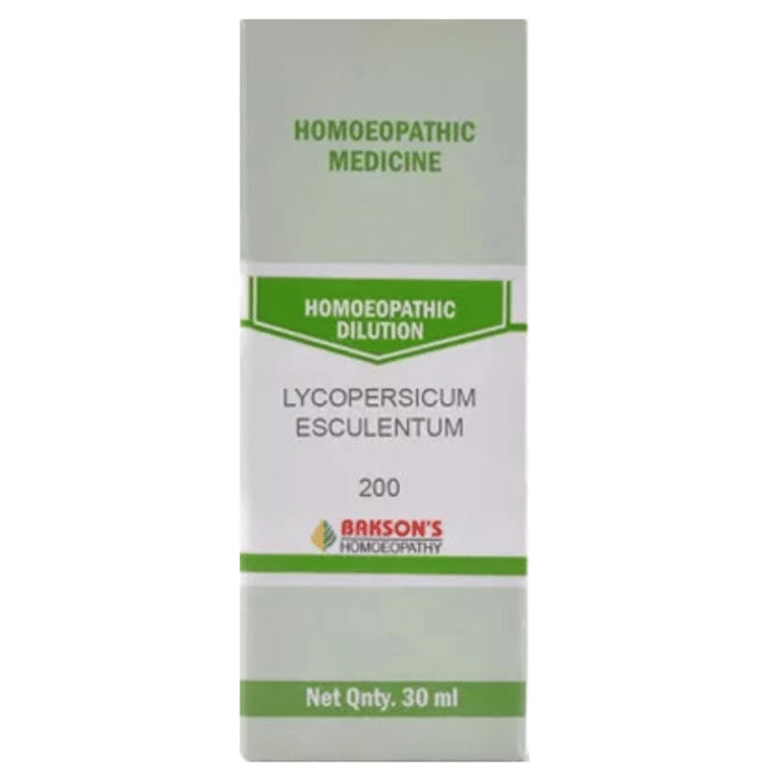 Bakson's Homeopathy Lycopersicum Esculentum Dilution 200 - Classic Derma