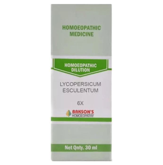 Bakson's Homeopathy Lycopersicum Esculentum Dilution 6X - Classic Derma