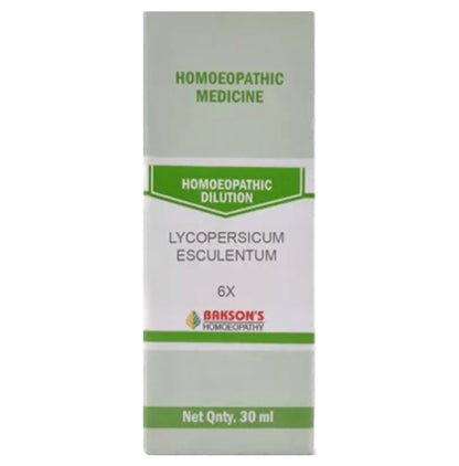 Bakson's Homeopathy Lycopersicum Esculentum Dilution 6X - Classic Derma
