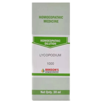 Bakson's Homeopathy Lycopodium Dilution 1000 CH - Classic Derma