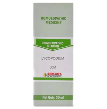 Bakson's Homeopathy Lycopodium Dilution 50M - Classic Derma
