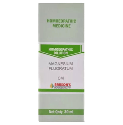 Bakson's Homeopathy Magnesium Fluoratum Dilution CM - Classic Derma