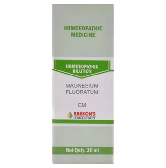 Bakson's Homeopathy Magnesium Fluoratum Dilution CM - Classic Derma