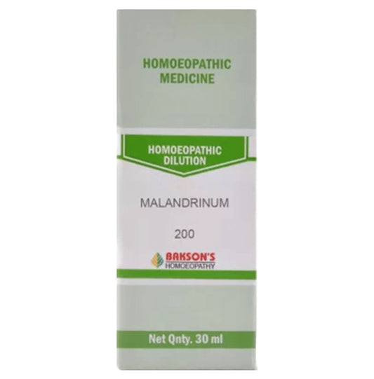 Bakson's Homeopathy Malandrinum Dilution 200 - Classic Derma