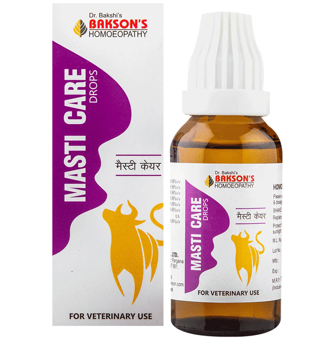 Bakson's Homeopathy Masti Care Drop - Classic Derma