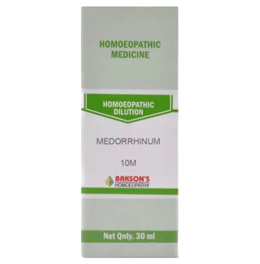 Bakson's Homeopathy Medorrhinum Dilution 10M - Classic Derma