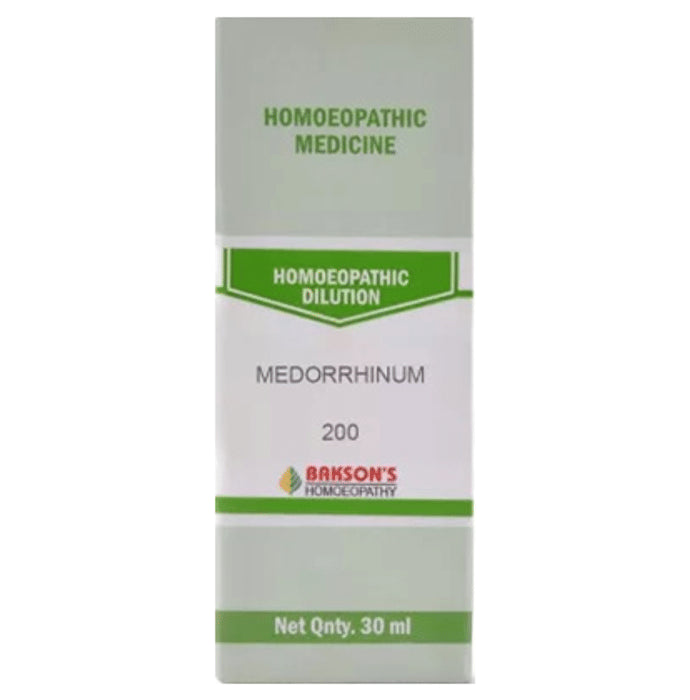 Bakson's Homeopathy Medorrhinum Dilution 200 - Classic Derma