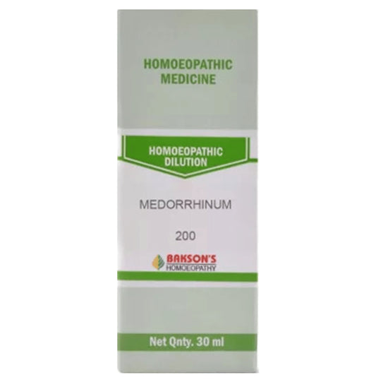 Bakson's Homeopathy Medorrhinum Dilution 200 - Classic Derma