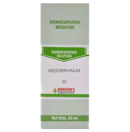Bakson's Homeopathy Medorrhinum Dilution 30 - Classic Derma