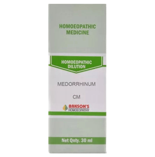 Bakson's Homeopathy Medorrhinum Dilution CM - Classic Derma