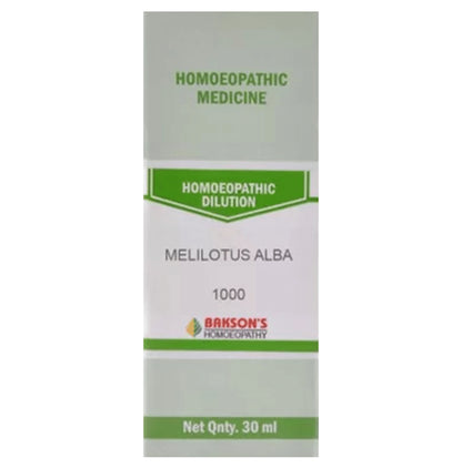 Bakson's Homeopathy Melilotus Alba Dilution 1000 CH - Classic Derma