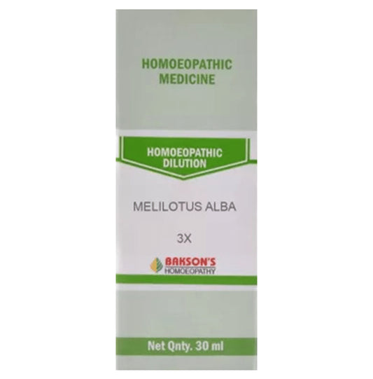 Bakson's Homeopathy Melilotus Alba Dilution 3X - Classic Derma
