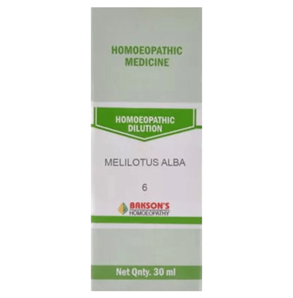 Bakson's Homeopathy Melilotus Alba Dilution 6 CH - Classic Derma