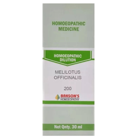 Bakson's Homeopathy Melilotus Officinalis Dilution 200 - Classic Derma