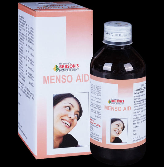 Bakson's Homeopathy Menso Aid Syrup - Classic Derma