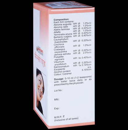 Bakson's Homeopathy Menso Aid Syrup