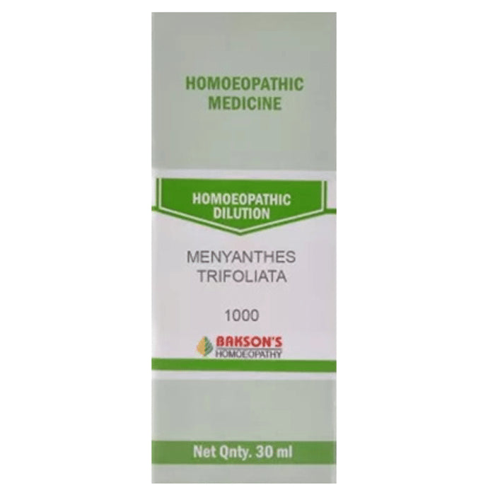 Bakson's Homeopathy Menyanthes Trifoliata Dilution 1000 CH - Classic Derma