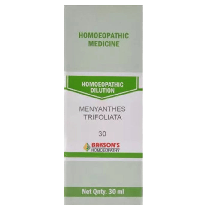 Bakson's Homeopathy Menyanthes Trifoliata Dilution 30 - Classic Derma