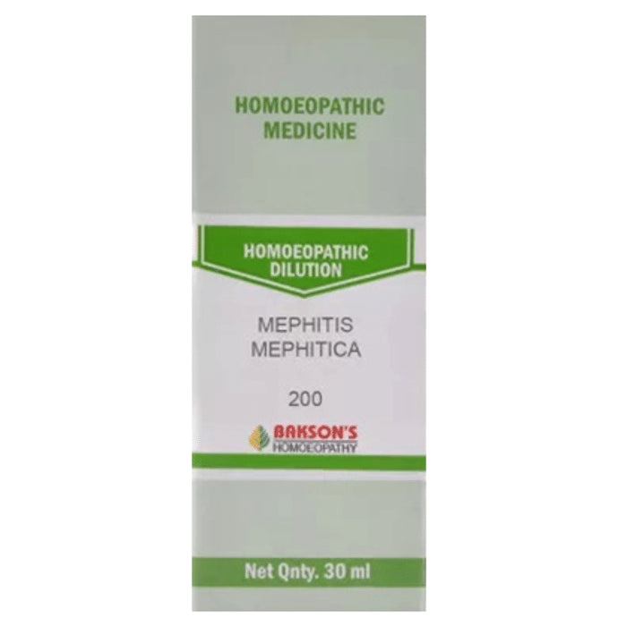 Bakson's Homeopathy Mephitis Mephitica Dilution 200 - Classic Derma