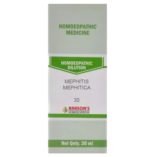 Bakson's Homeopathy Mephitis Mephitica Dilution 30 - Classic Derma