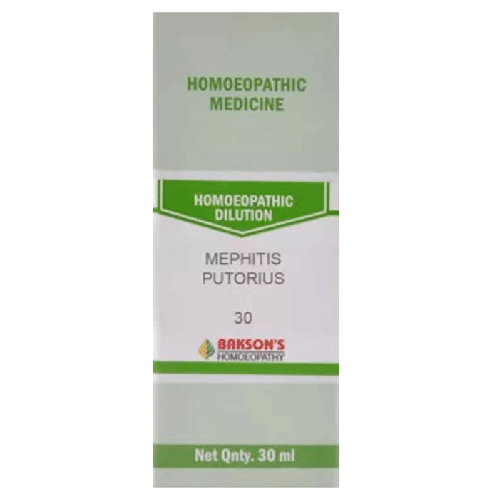 Bakson's Homeopathy Mephitis Putorius Dilution 30 - Classic Derma