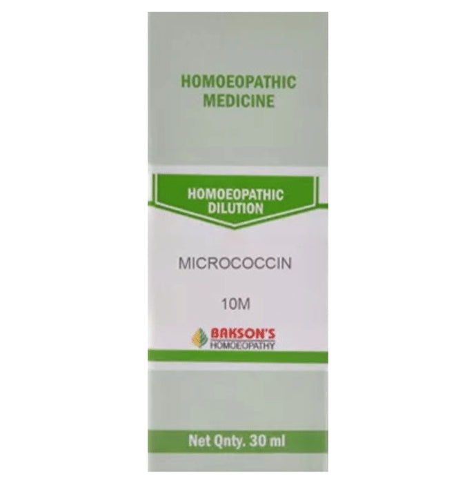 Bakson's Homeopathy Micrococcin Dilution 10M - Classic Derma