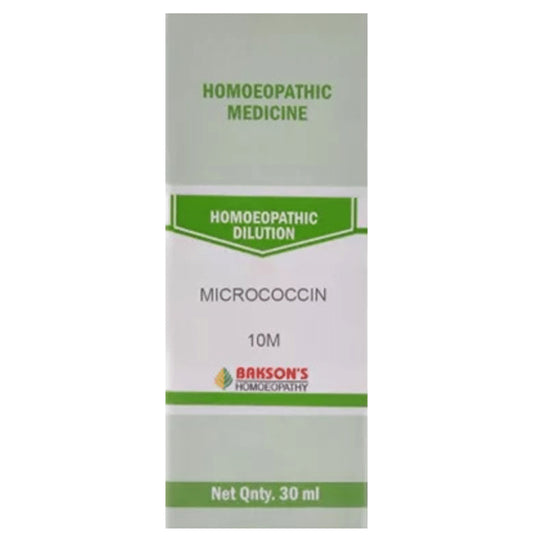 Bakson's Homeopathy Micrococcin Dilution 10M - Classic Derma