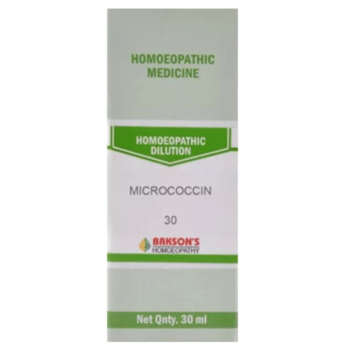 Bakson's Homeopathy Micrococcin Dilution 30 - Classic Derma