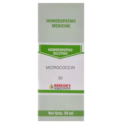 Bakson's Homeopathy Micrococcin Dilution 30 - Classic Derma