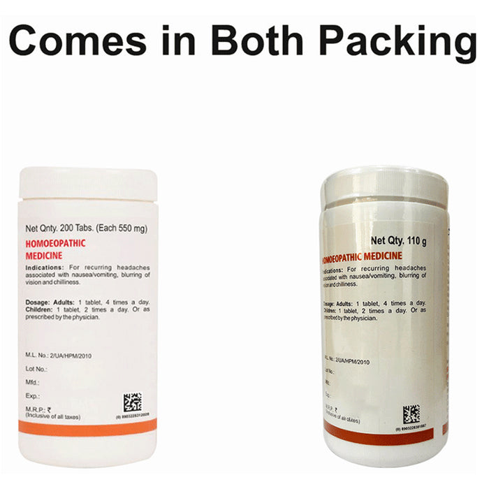 Bakson's Homeopathy Mig Aid Tablet