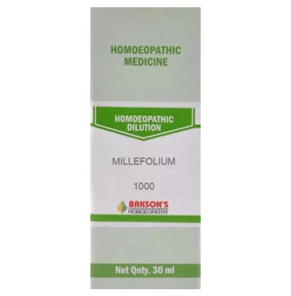 Bakson's Homeopathy Millefolium Dilution 1000 CH - Classic Derma