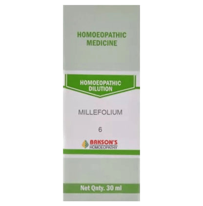 Bakson's Homeopathy Millefolium Dilution 6 CH - Classic Derma