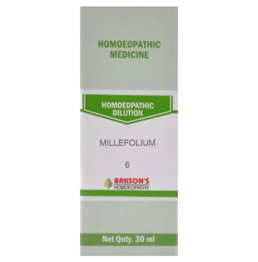 Bakson's Homeopathy Millefolium Dilution 6 CH - Classic Derma
