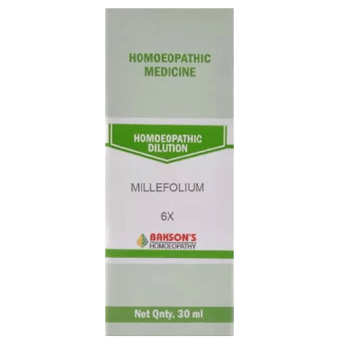 Bakson's Homeopathy Millefolium Dilution 6X - Classic Derma