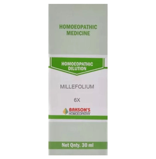 Bakson's Homeopathy Millefolium Dilution 6X - Classic Derma