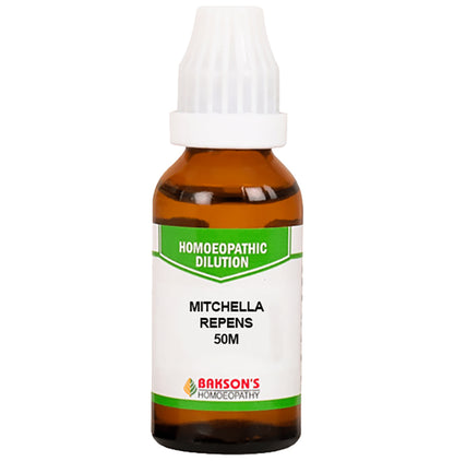 Bakson's Homeopathy Mitchella Repens Dilution 50M