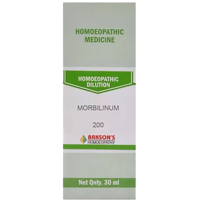 Bakson's Homeopathy Morbilinum Dilution 200 - Classic Derma